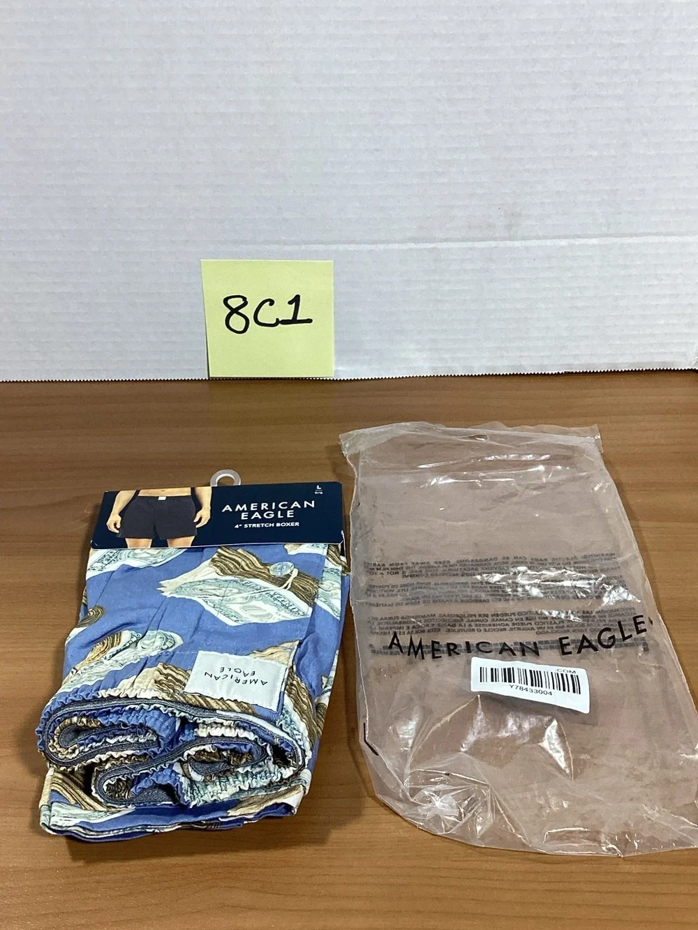 American Eagle Printed Blue boxers